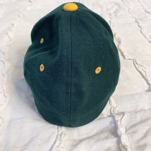 CSU Zephyr Ballcap Hat Green w/ Gold Embroidery M/L Good Condition - Picture 2 of 6